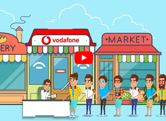 Vodafone Animation Ad film