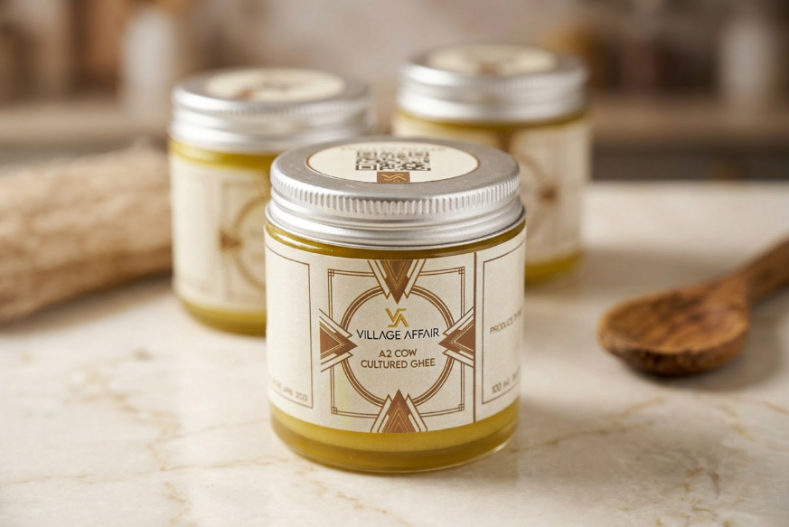 VILLAGE AFFAIR - A2 COW CULTURED GHEE