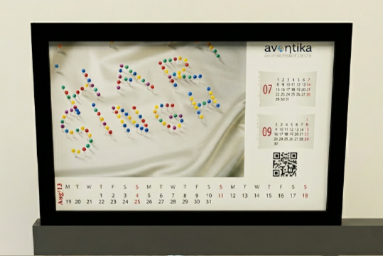 Avantika Desk Calendar